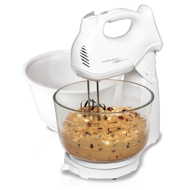 Hamilton Beach Power Deluxe 6-Speed Hand-Stand Mixer