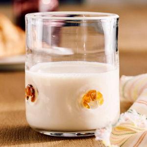 4x Croissant Icon Juice Glass
