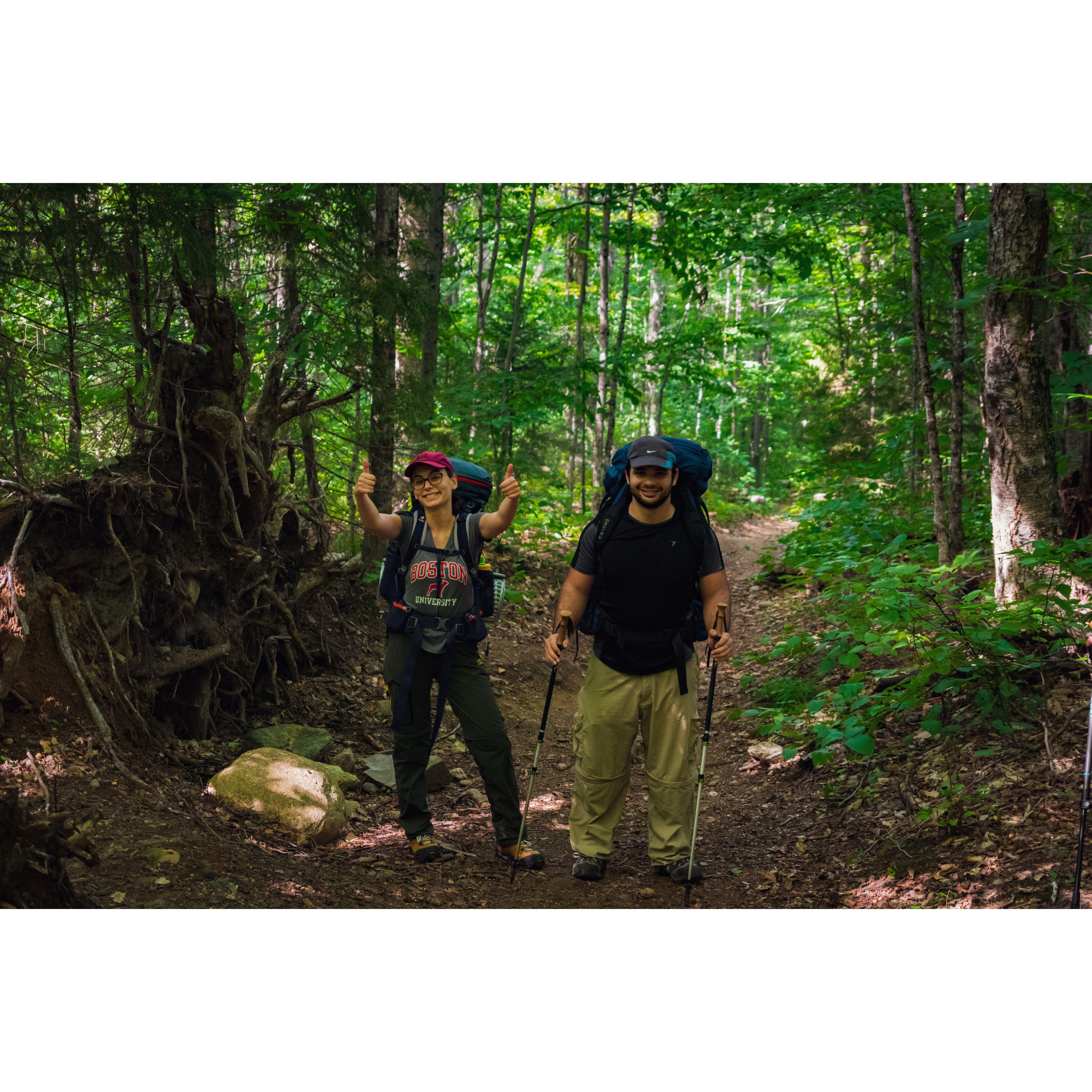Overnight backpacking trip