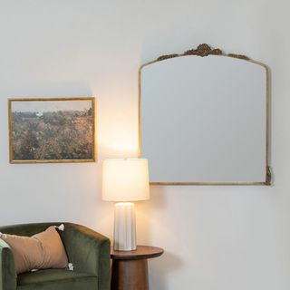 Adeline Ornate Mantle Mirror