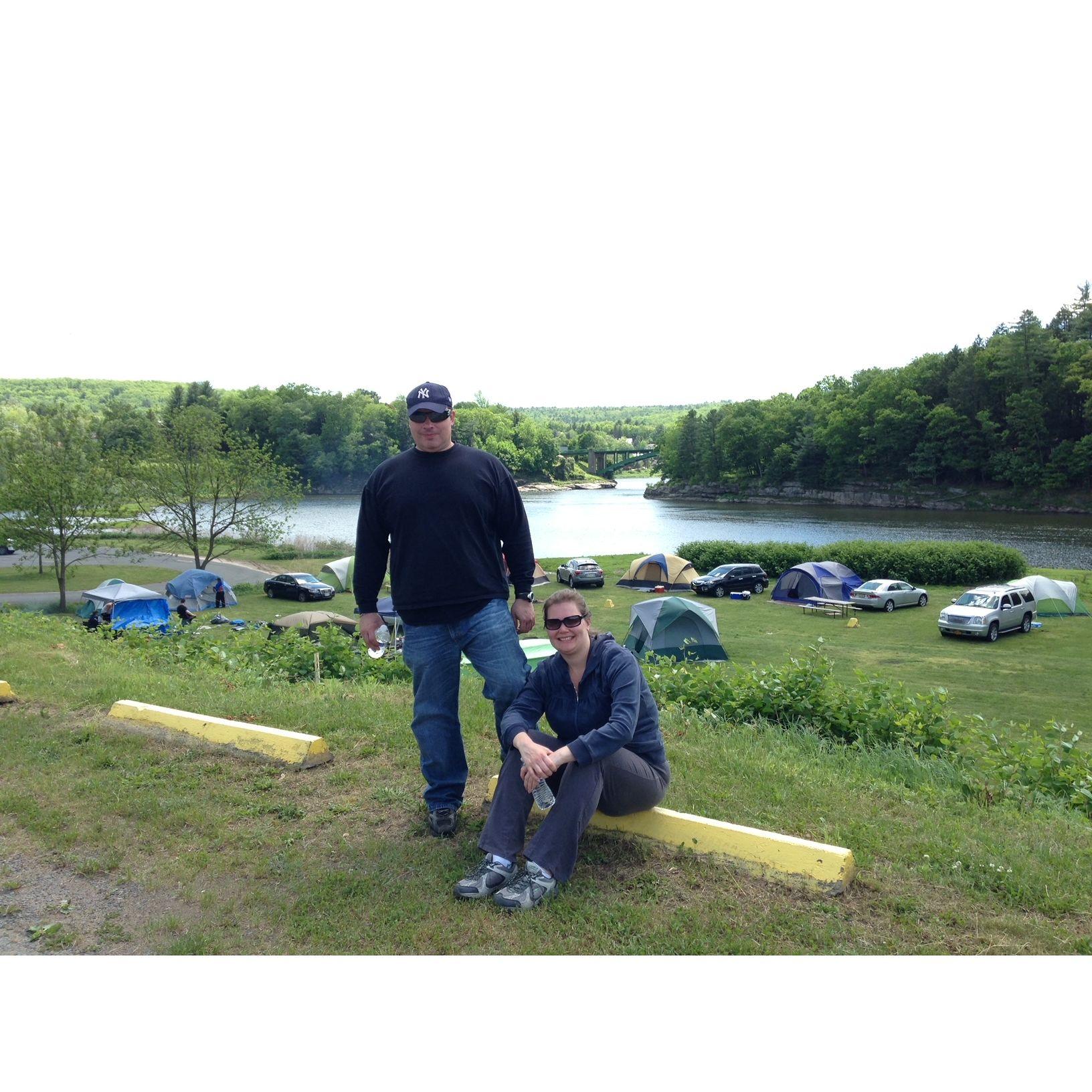 When Kristen convinced Dante to go camping