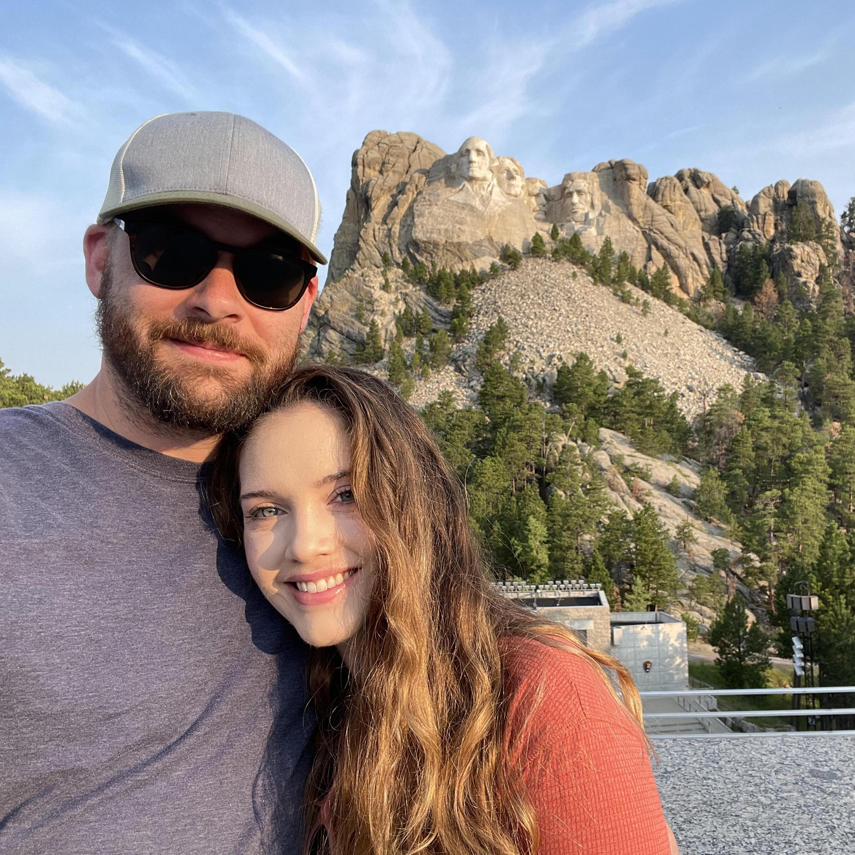 Pit stop at Mt. Rushmore on our drive out to the PNW