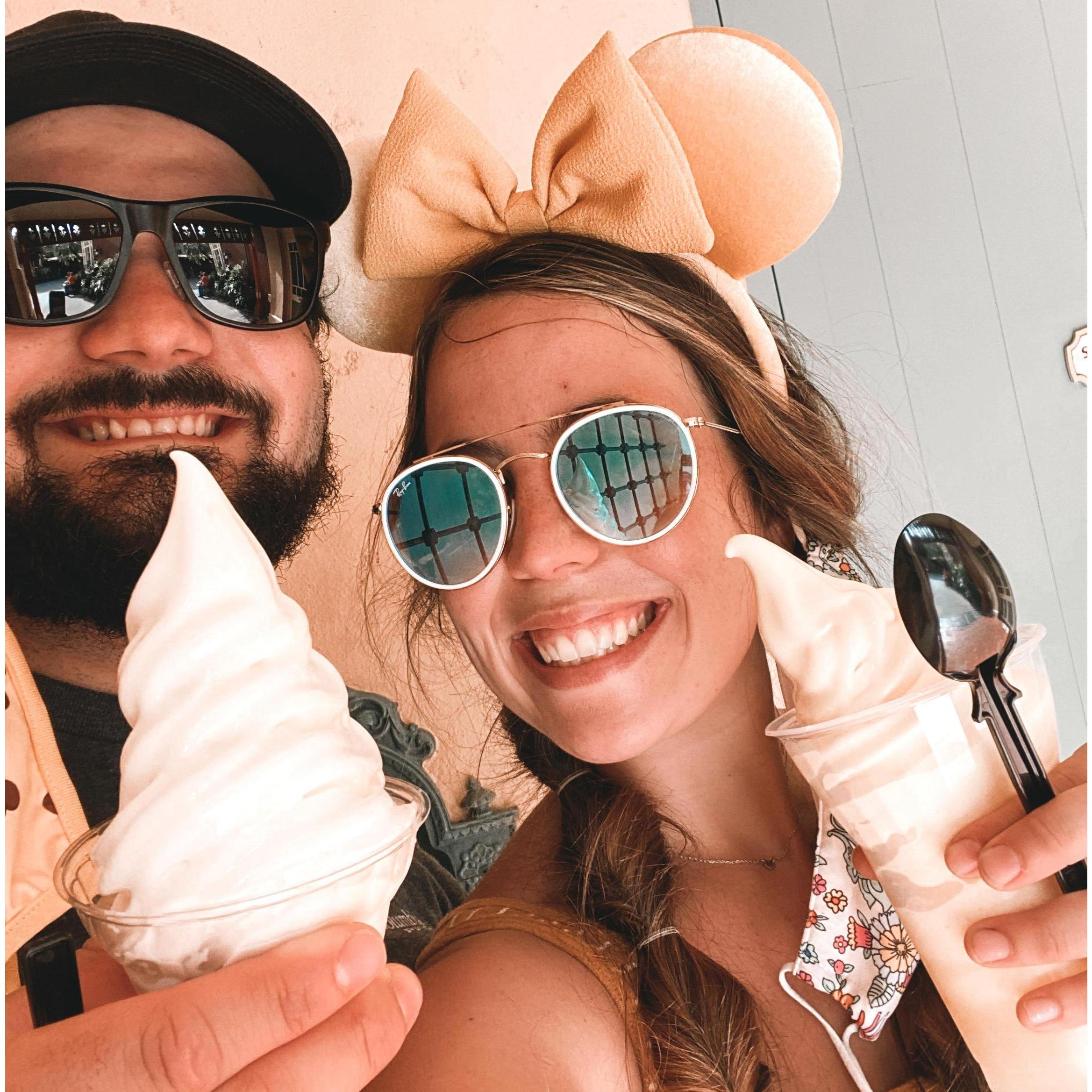Our fav snack- Dole Whip!