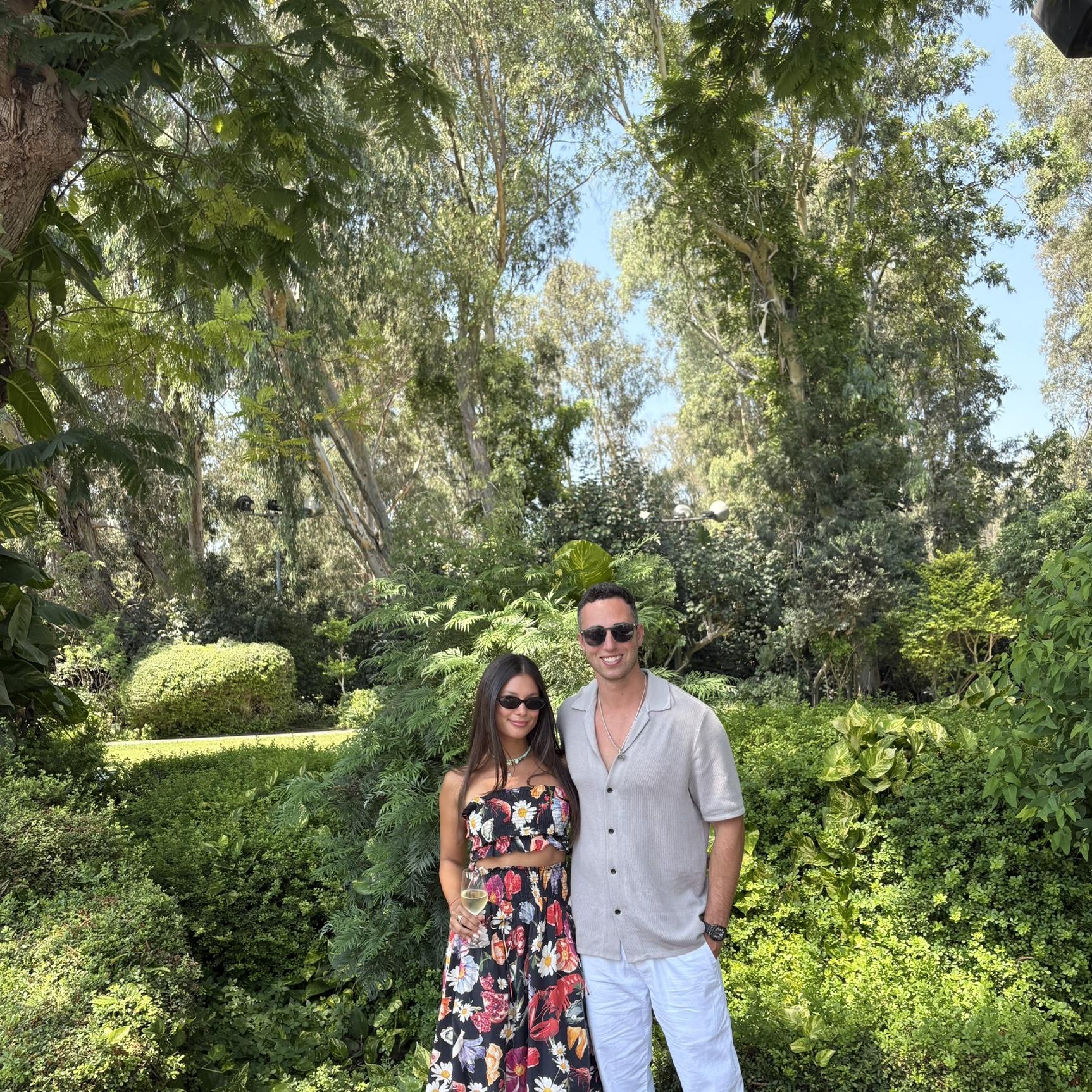 Ali and Eric and always wedding guests so they are so excited that it’s now their turn! (Tel Aviv, Israel)