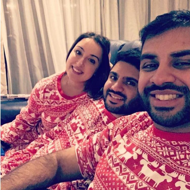 Matching PJs with Huss!