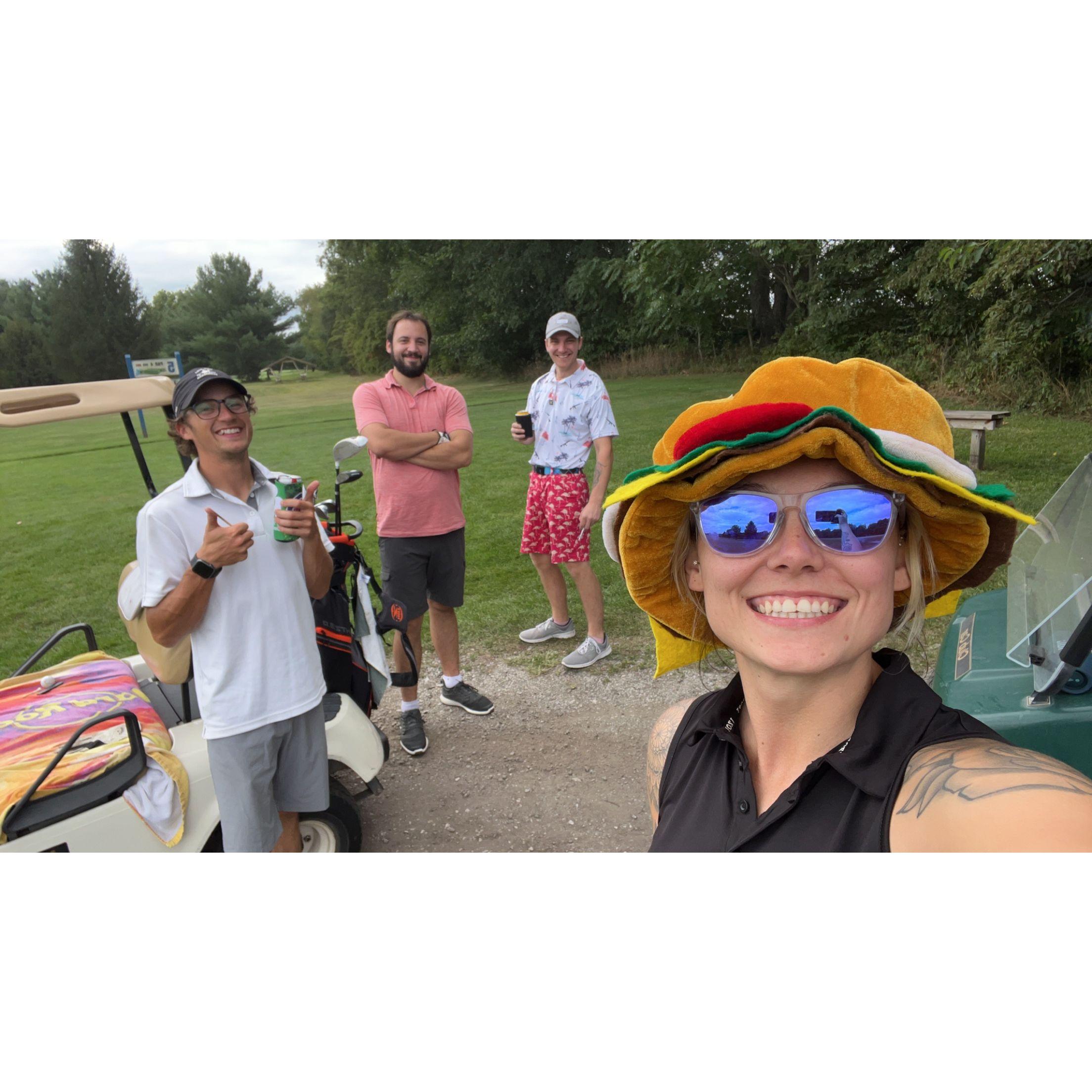 Golf outings with the birdie burger