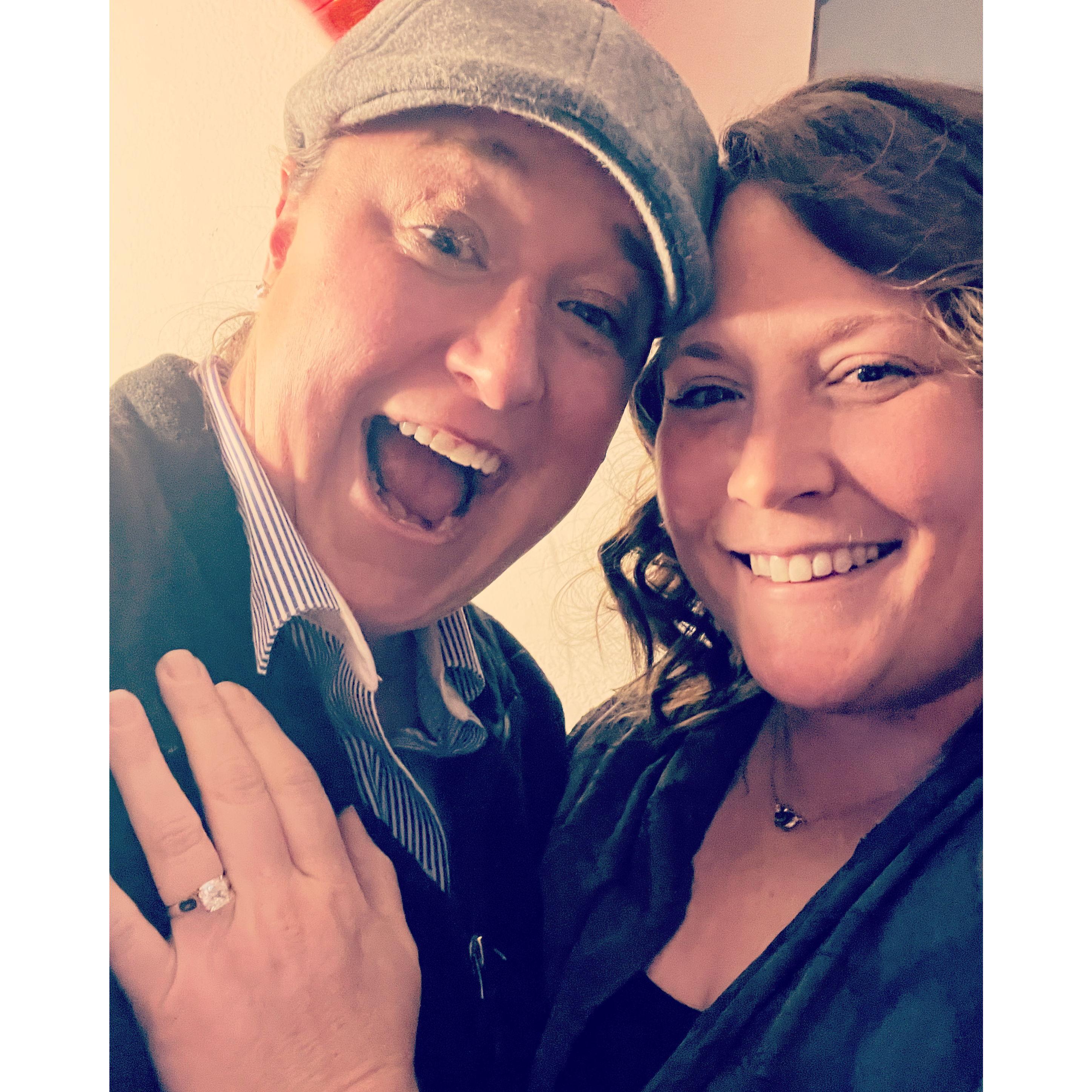 I said YES!
