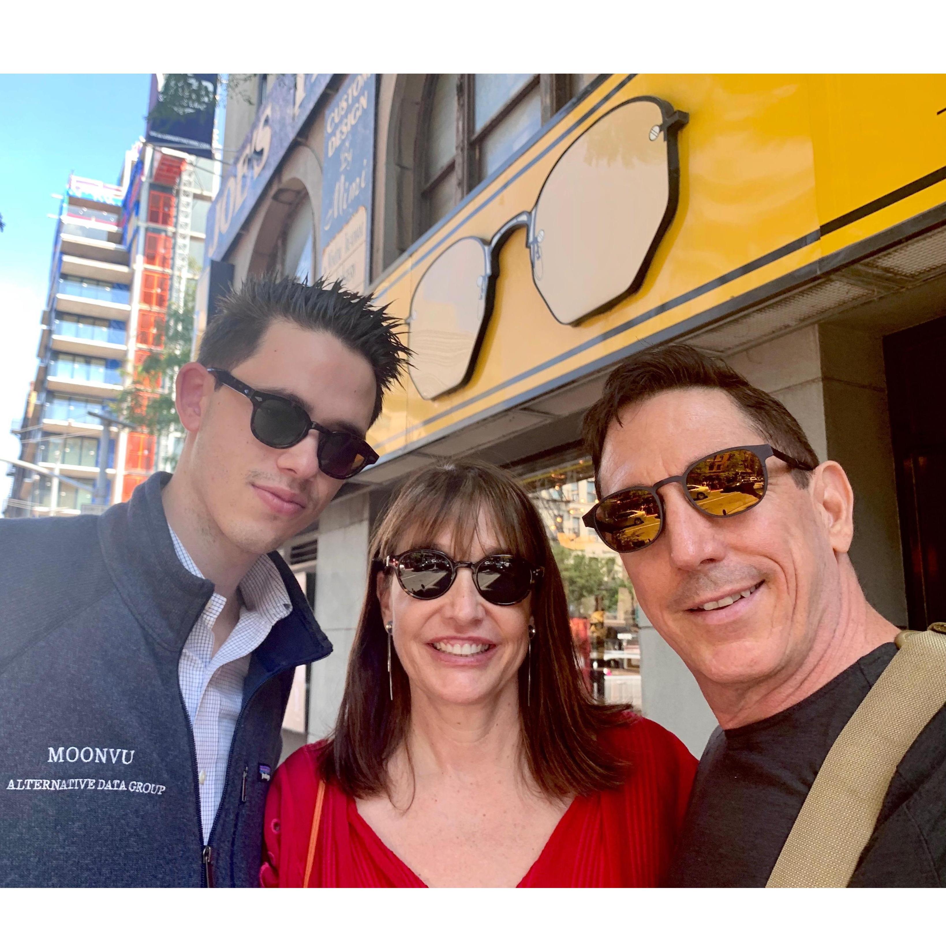 ... NYC (outside original Moscot store), '19