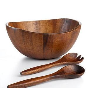 Acacia Wood Salad Set
