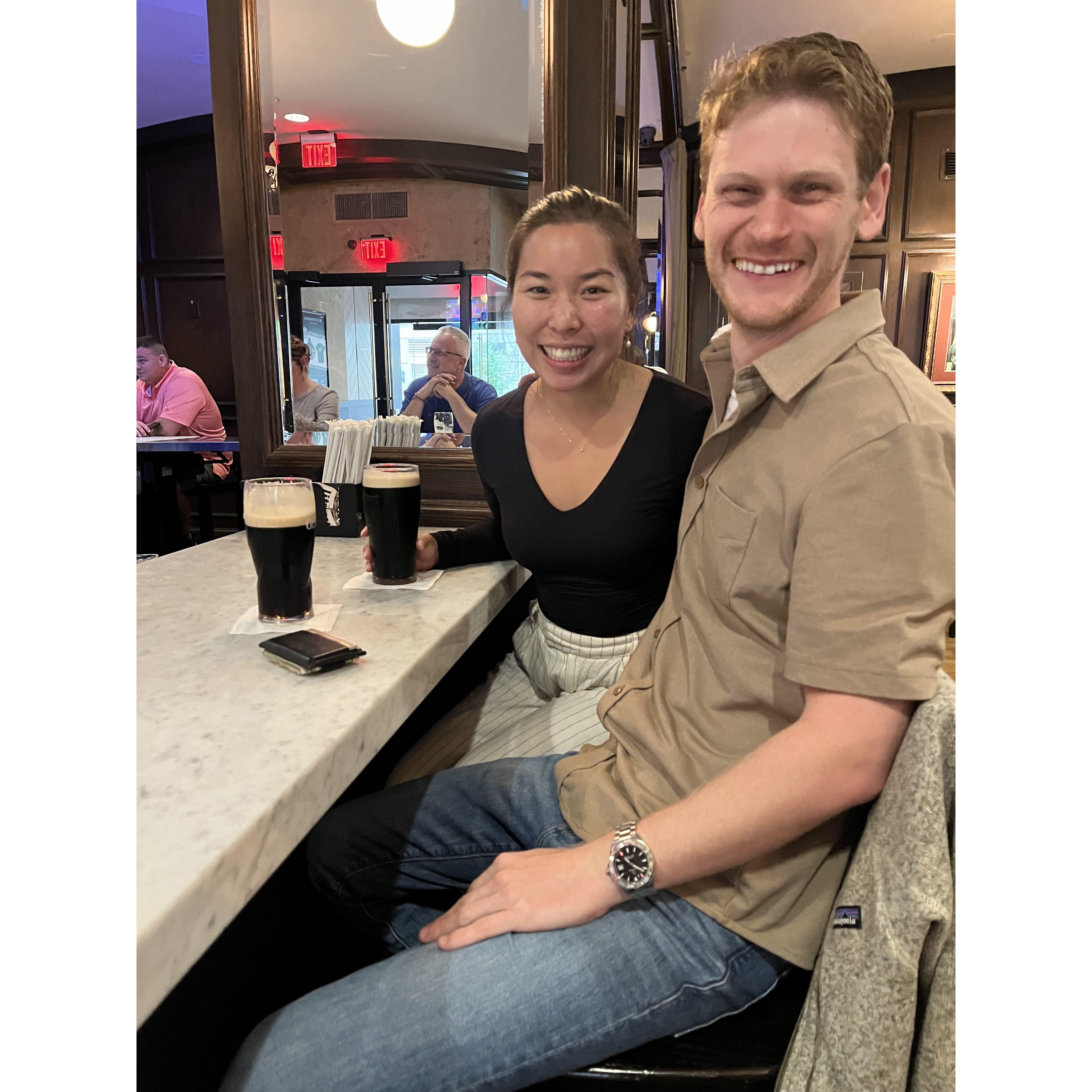MJ O'Connors Irish pub in Boston