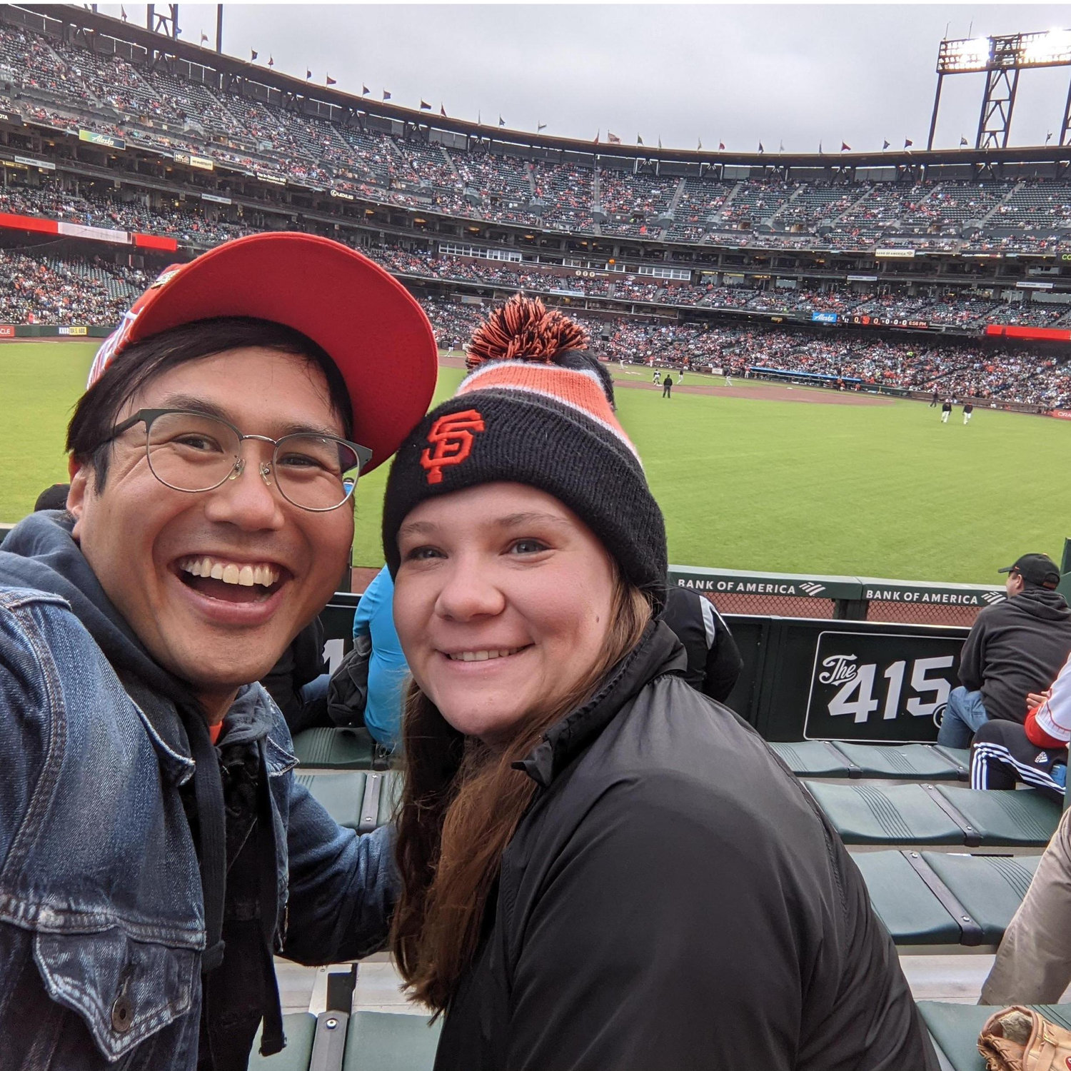 During baseball season you can find us here.