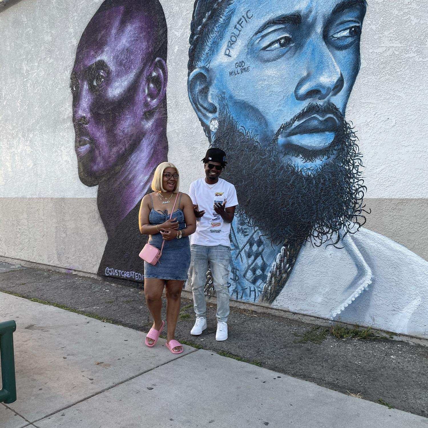 Took him to LA for his birthday 🫶🏽💙