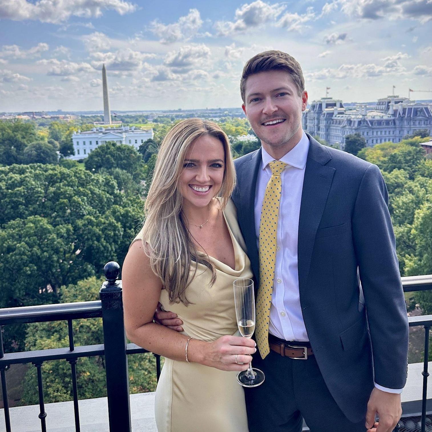 Celebrating the marriage of the Motleys in Washington, D.C.