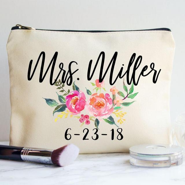 Personalized Makeup Bag