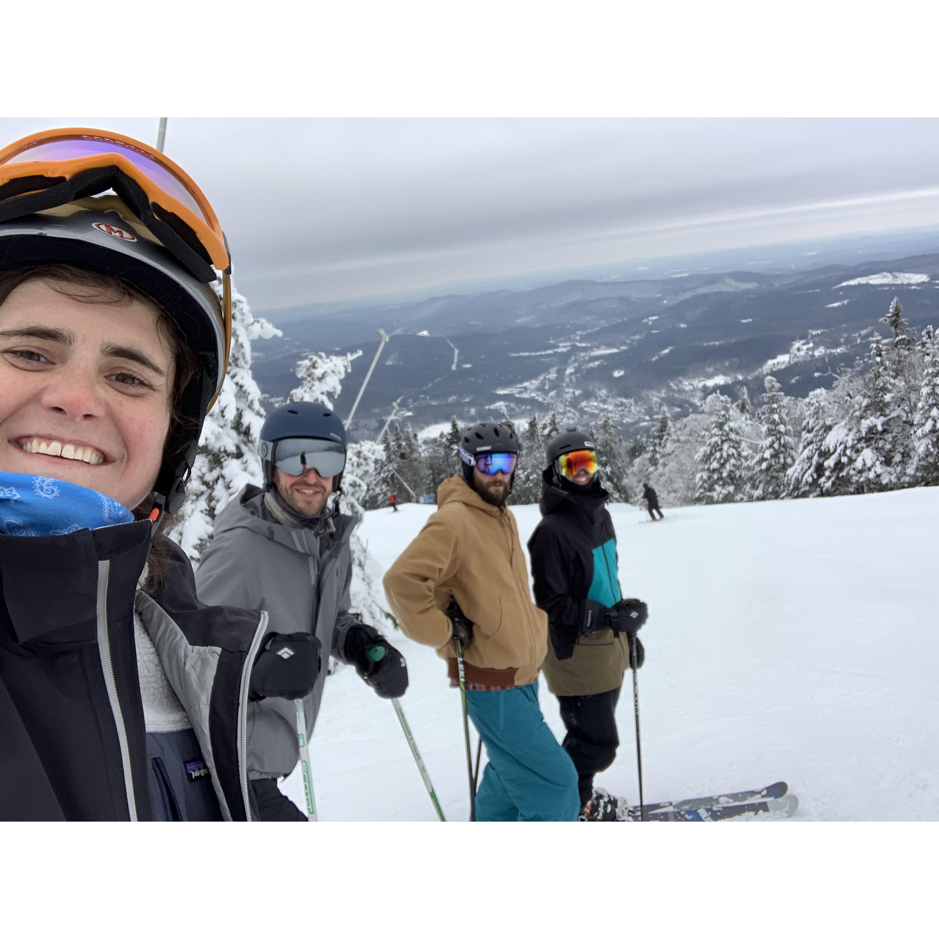 ...and got to ski with cha boiiiiis.