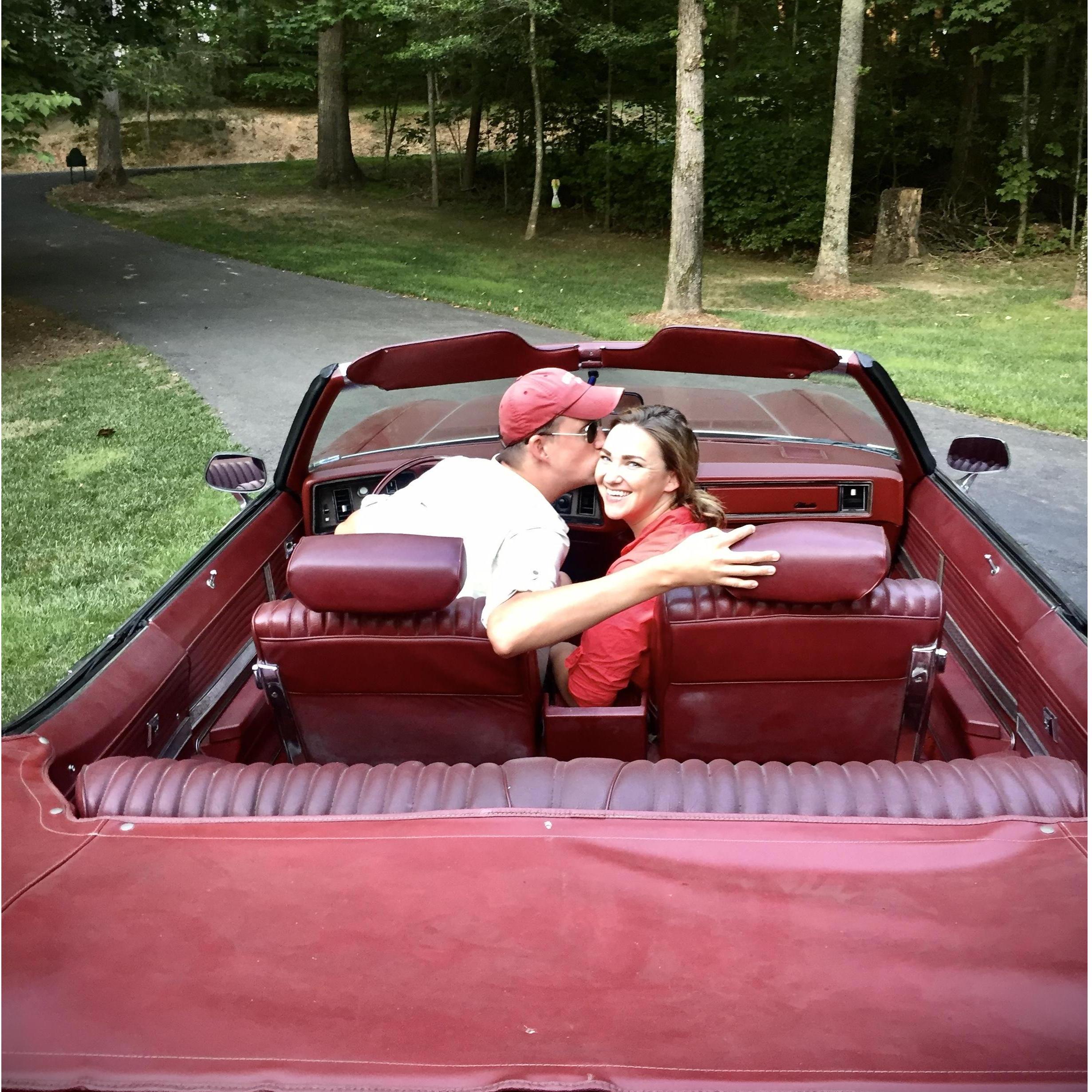 Riding in style to Carl's Ice Cream [2017]