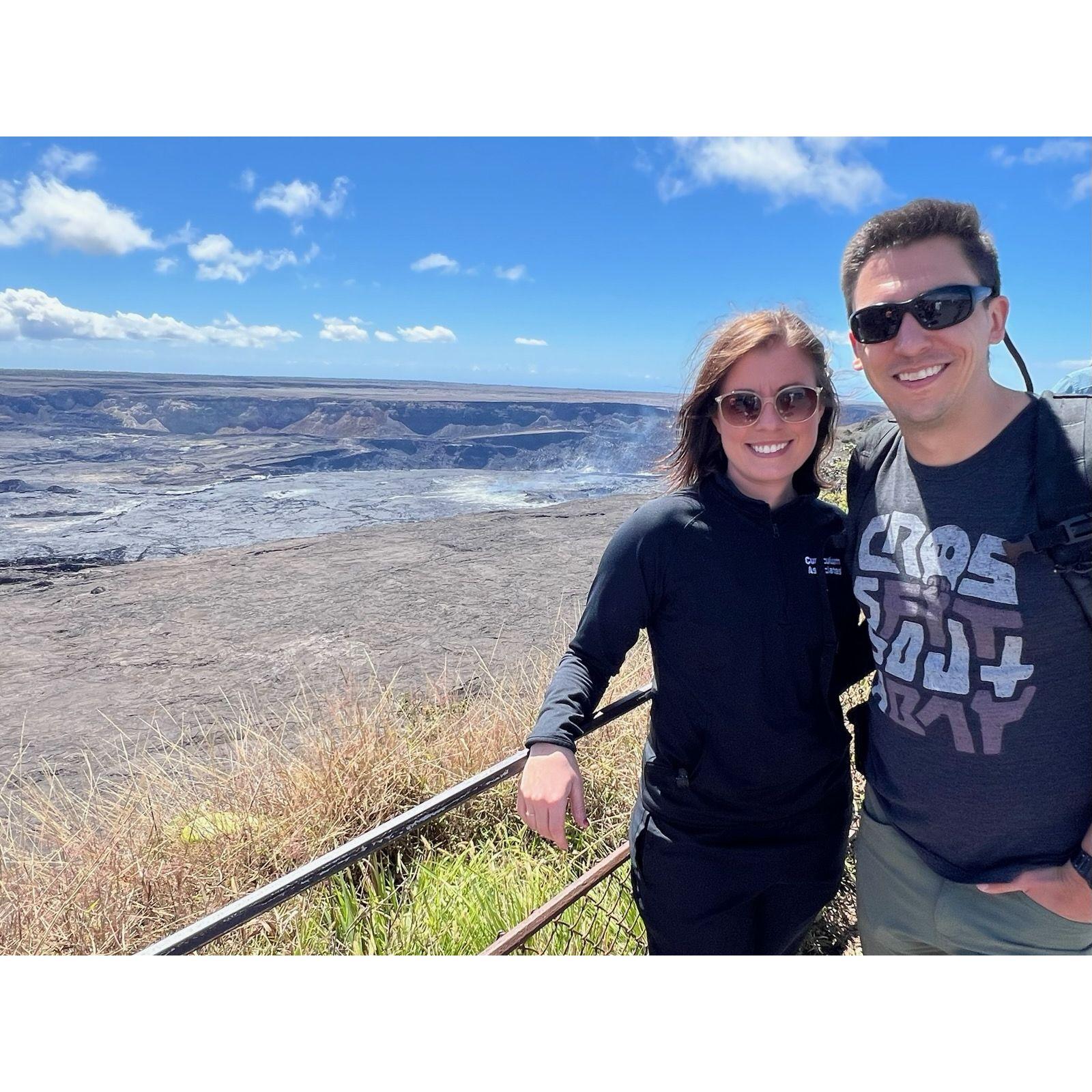 Our furthest trip thus far - Volcano National Park on the big island of Hawaii