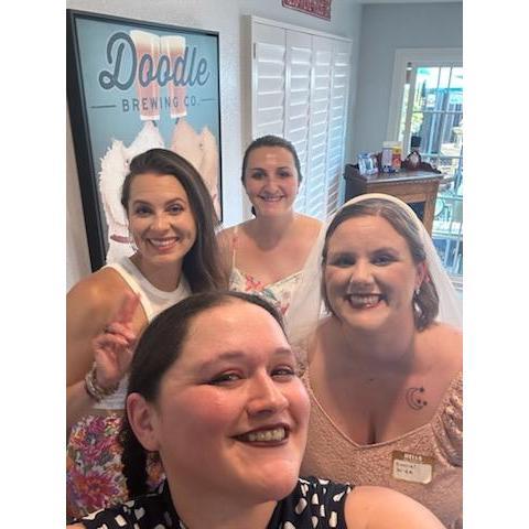My lovely bridesmaids!