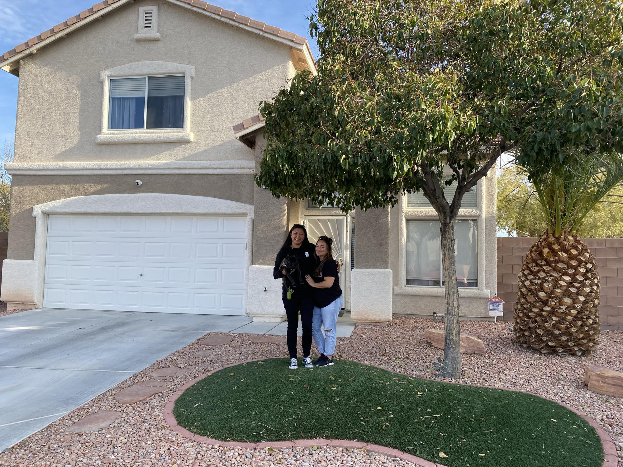 The day we got the keys to our home in Las Vegas!