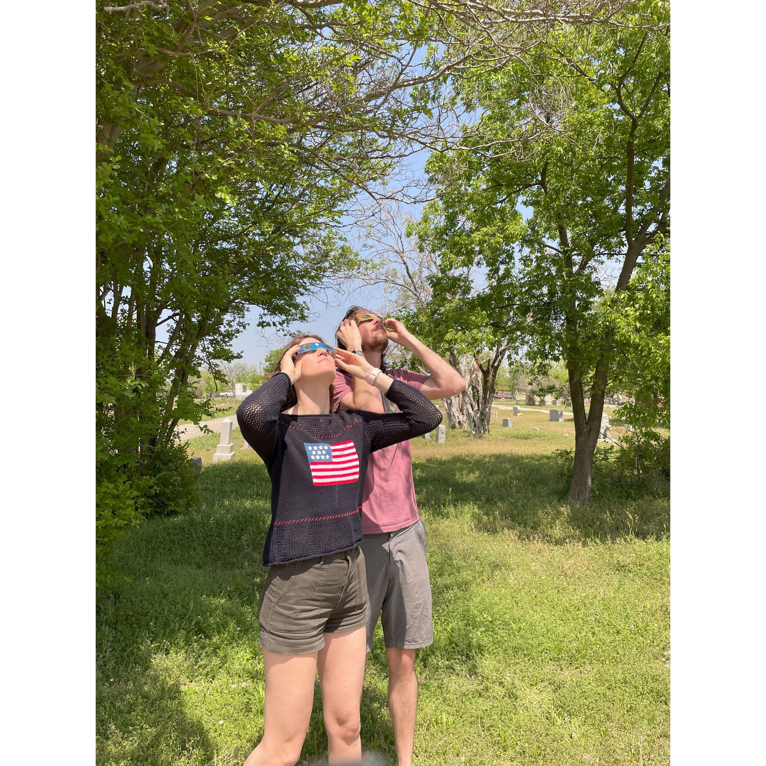 Staring at the sun in Texas to witness an eclipse