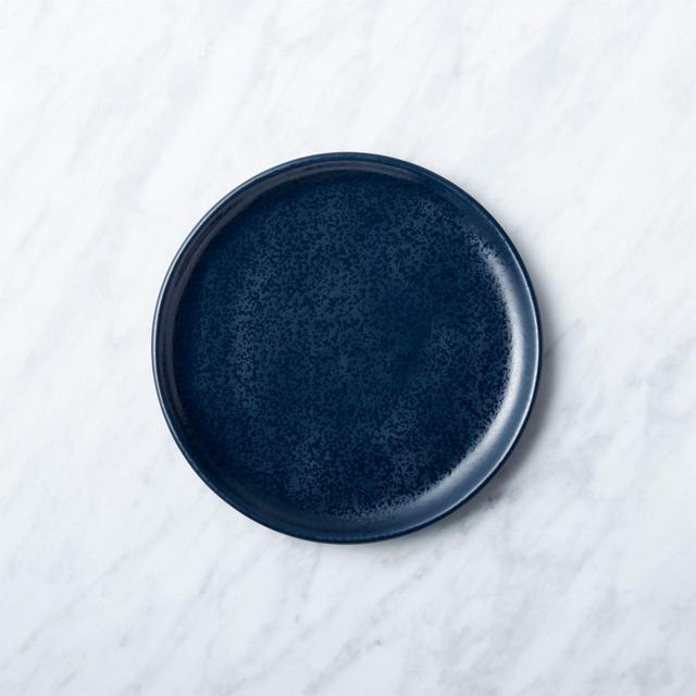 Visto Navy Stoneware Appetizer Plate