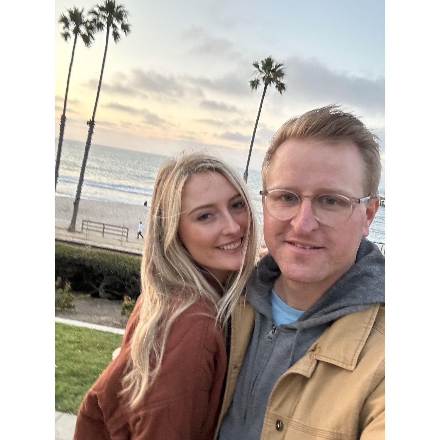 The first photo we took together!