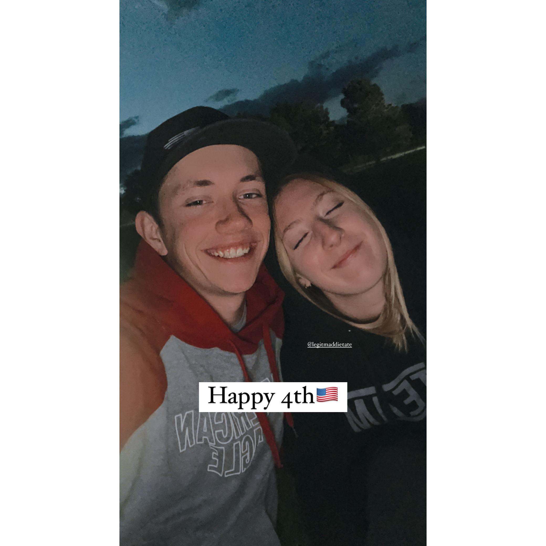 July 2023, 2 months before we got engaged!