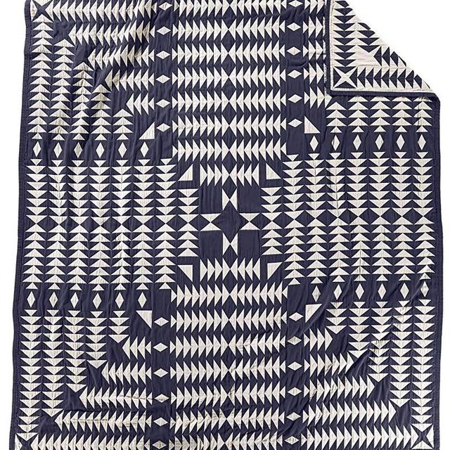 Pendleton Matelasse King Cotton Bedding Midnight Nova One Size