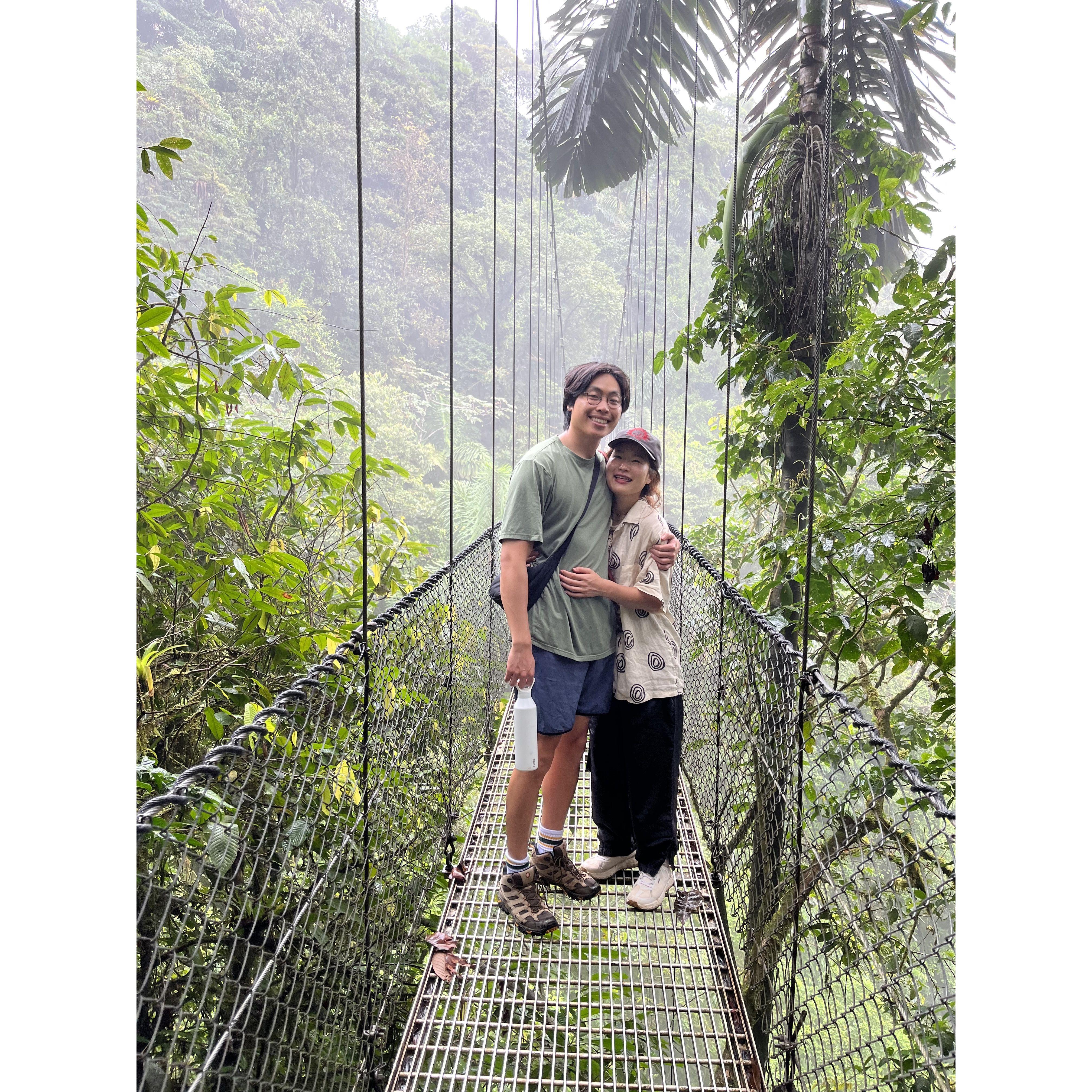la fortuna hanging bridges