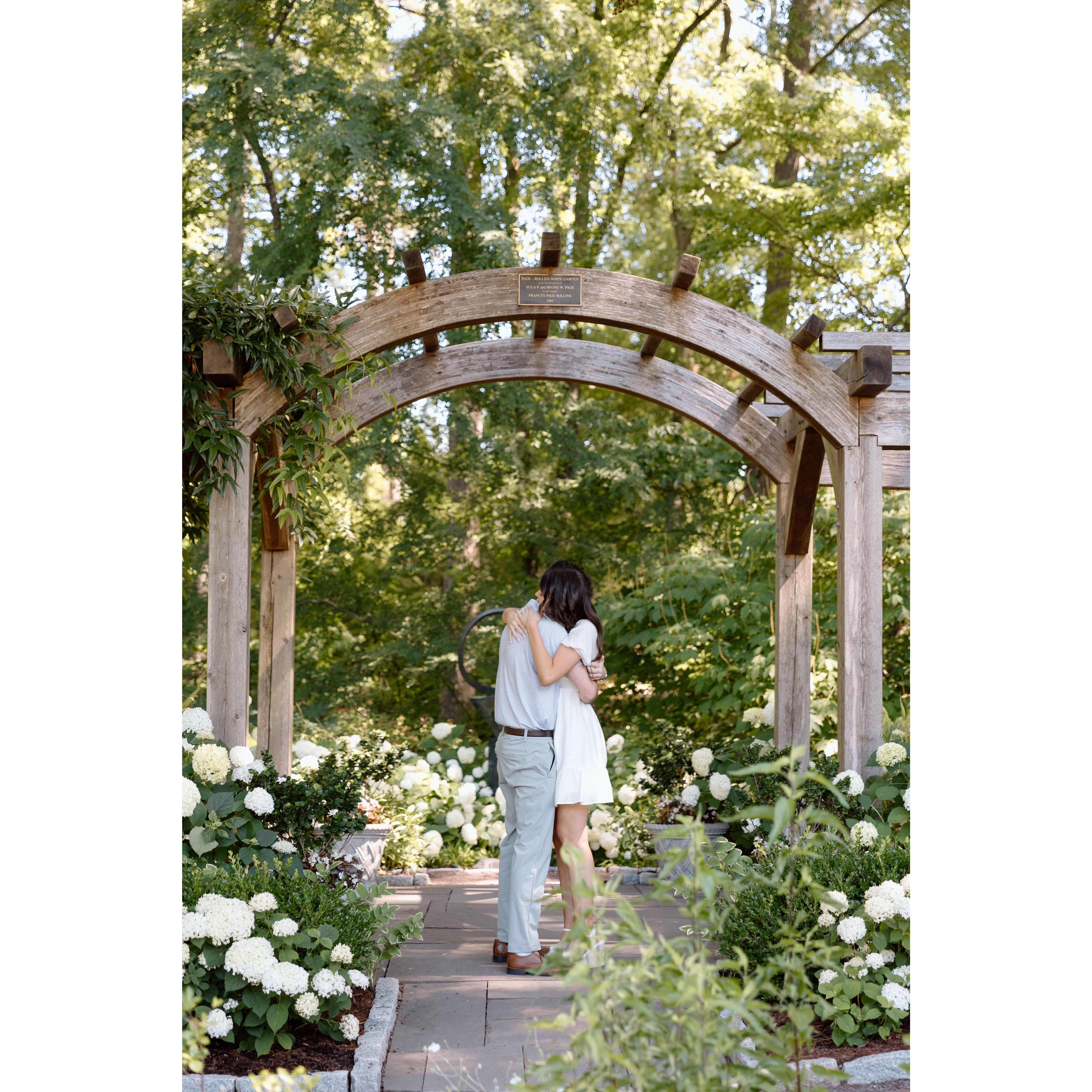 SHE SAID YES!
