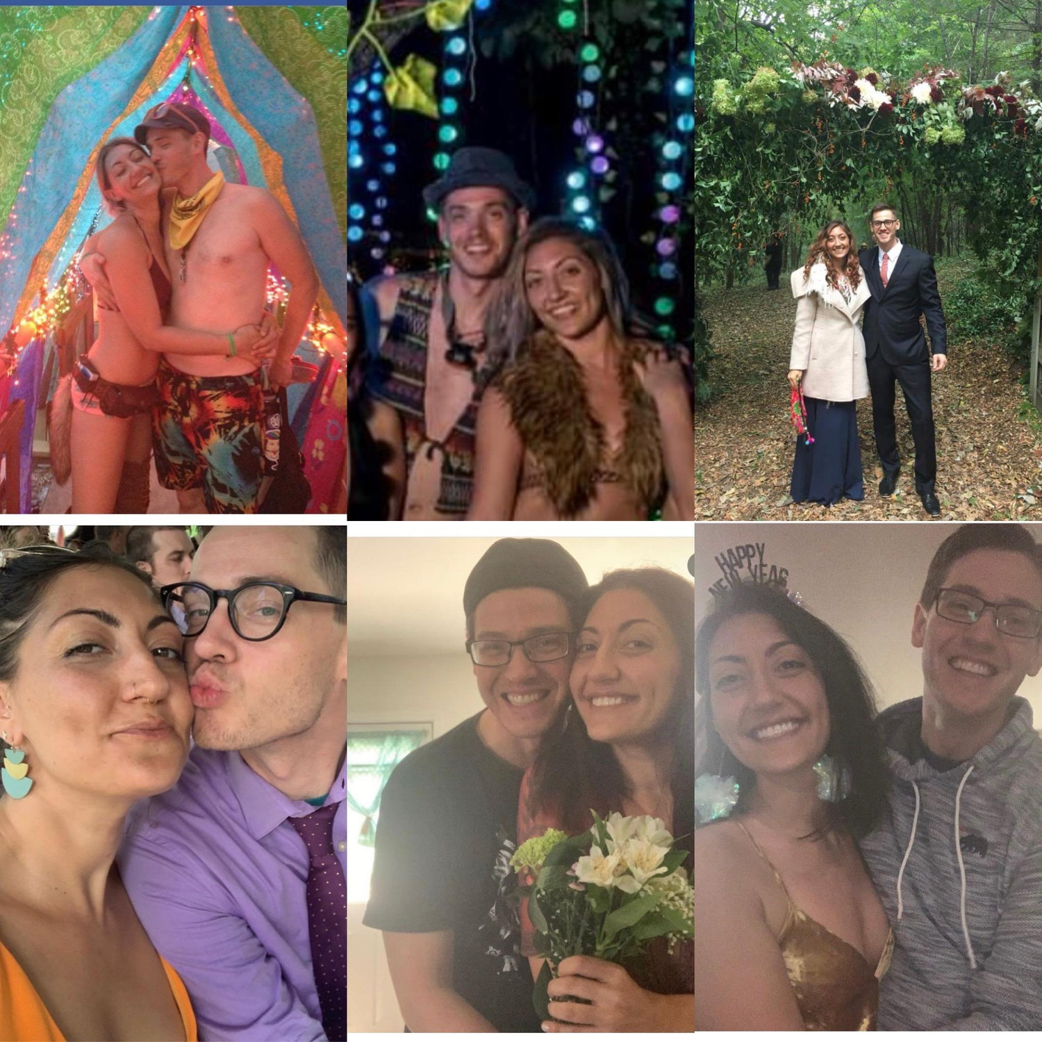 Various costumed adventures years 3-5 of our dating life!