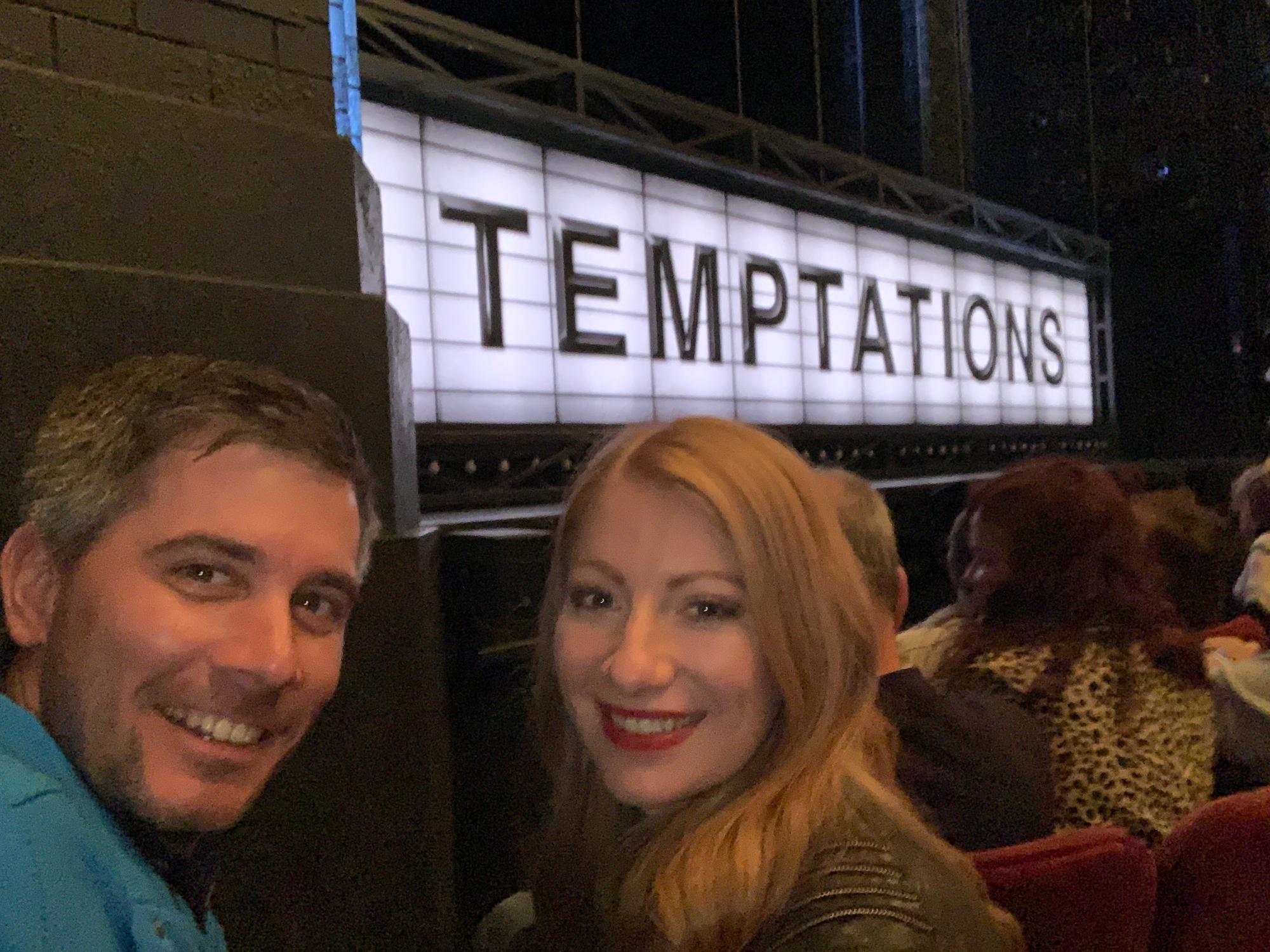 One of our first dates to see Ain't Too Proud on Broadway.