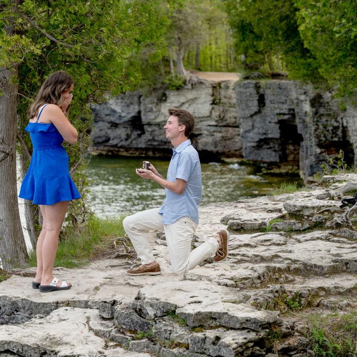She said Yes!