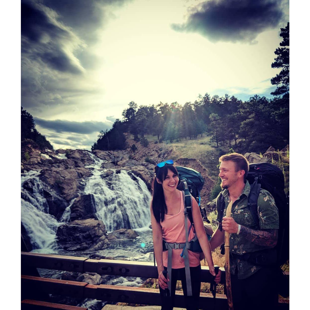 Backpacking trip at Buttonrock dam in Lyons, Co in 2019.