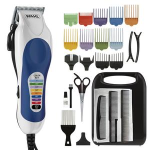 Wahl Clipper Color Pro Complete Hair Clipper Haircut Kit with Extended Accessories & Cape for Men Kids and Babies, by the Brand used by Professionals, # 79300-1001