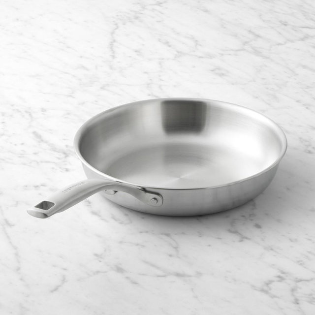 Le Creuset Essential Stainless-Steel Fry Pan, 10"