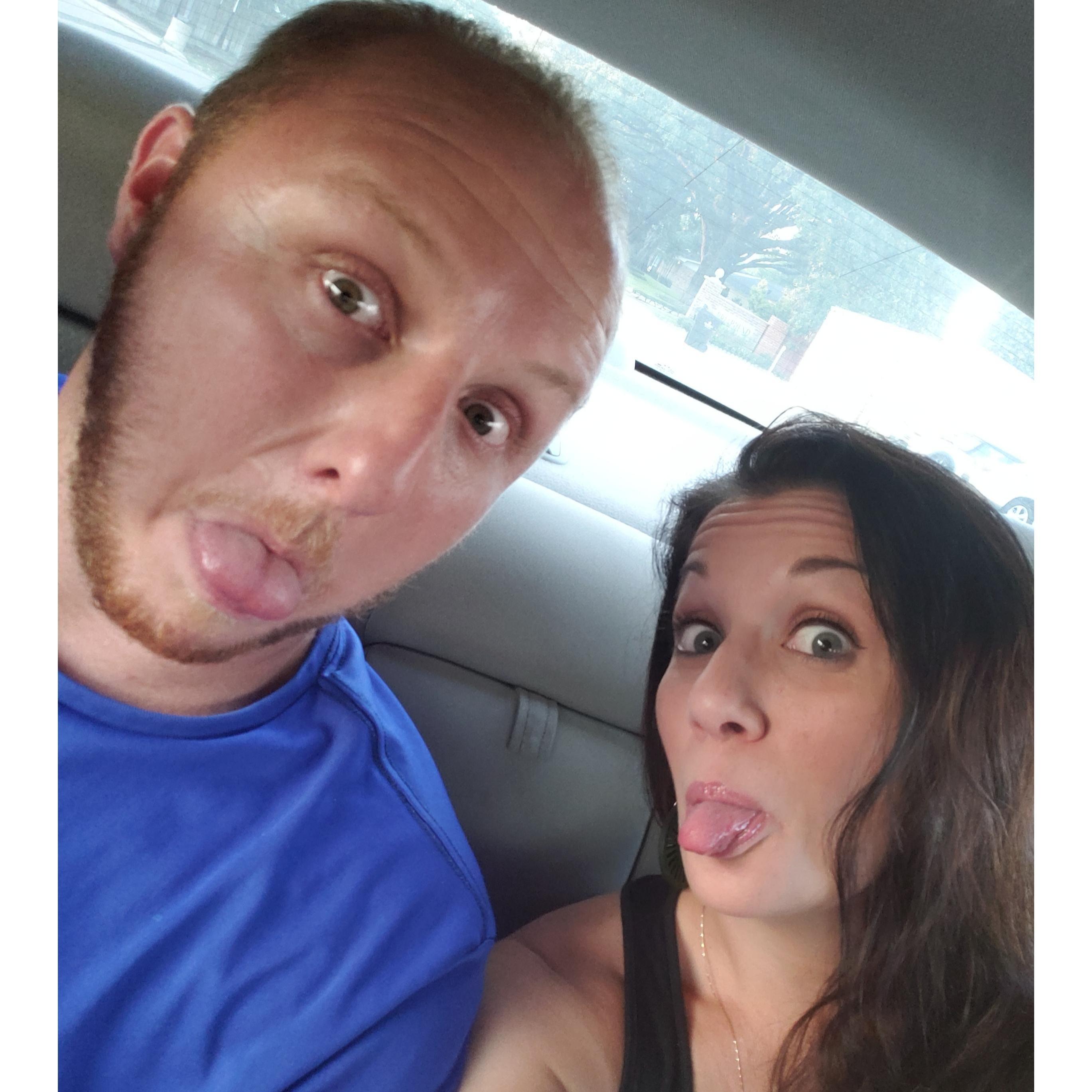 Just us...being us