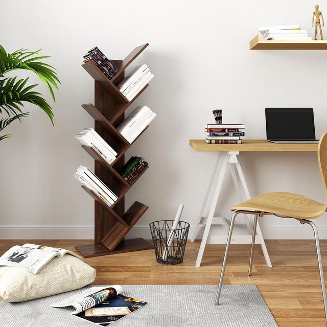 Trivette 55.7'' H x 20'' W Geometric Bookcase