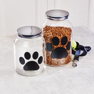 Buddy Paw Chalkboard Canister