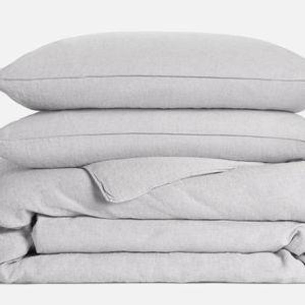 Washed European Linen Duvet Set