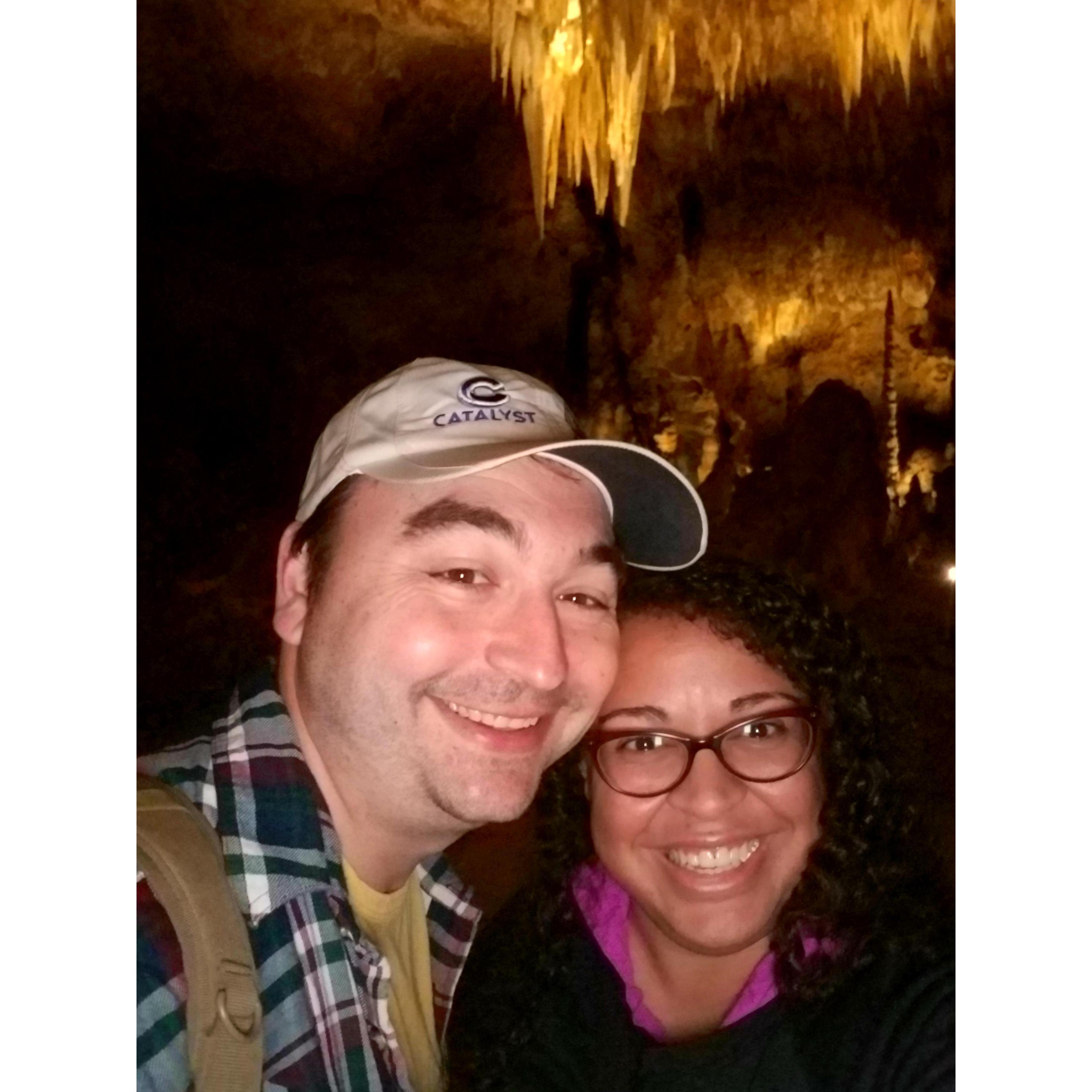 Our visit to Carlsbad Caverns was spectacular. Our hike up the natural entrance was some of the last prep before our treacherous journey to the Adirondacks!