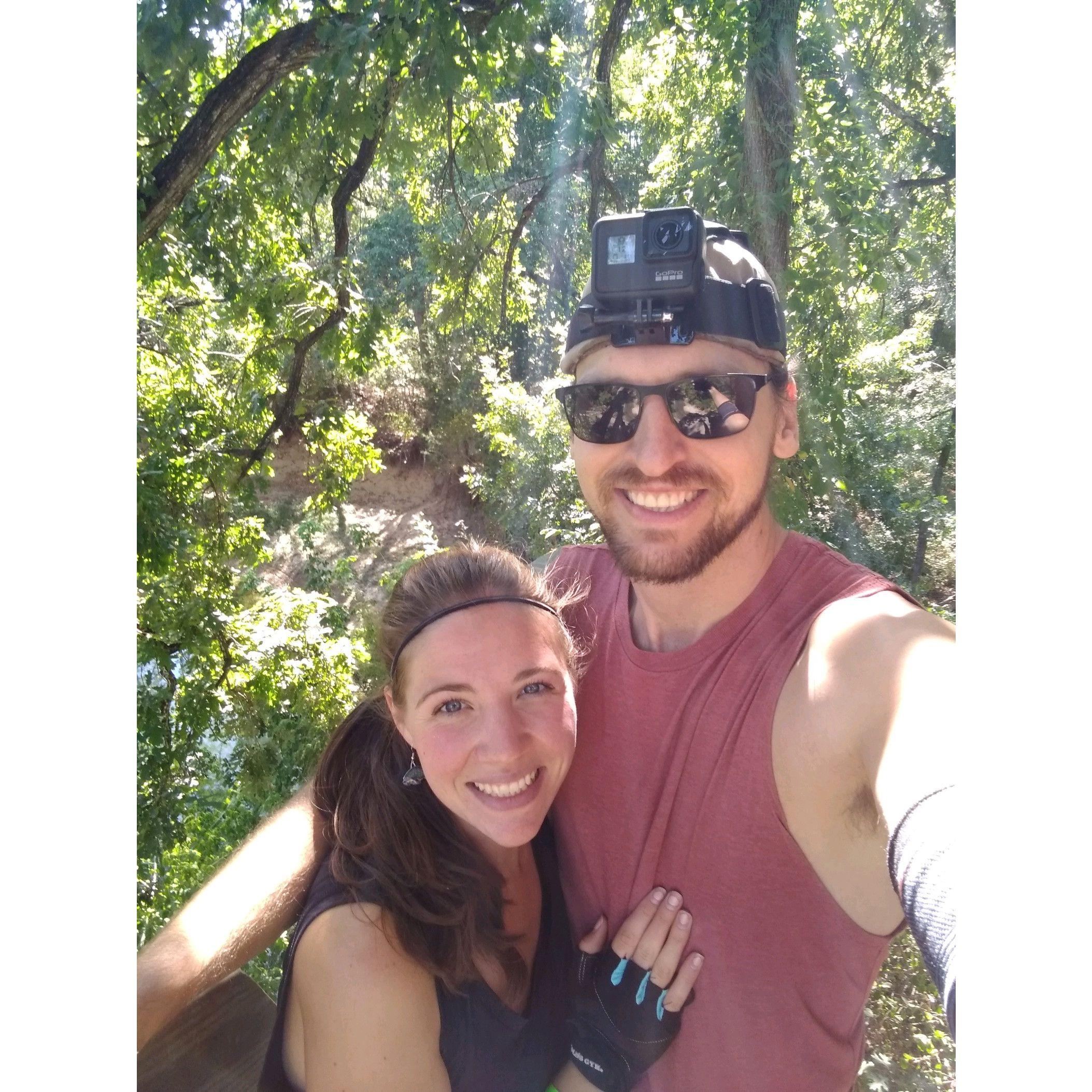 Curt getting Sarah to face her fear of heights