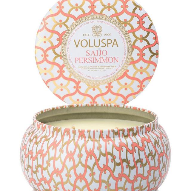 Saijo Persimmon Two Wick Tin | Hudson's Bay
