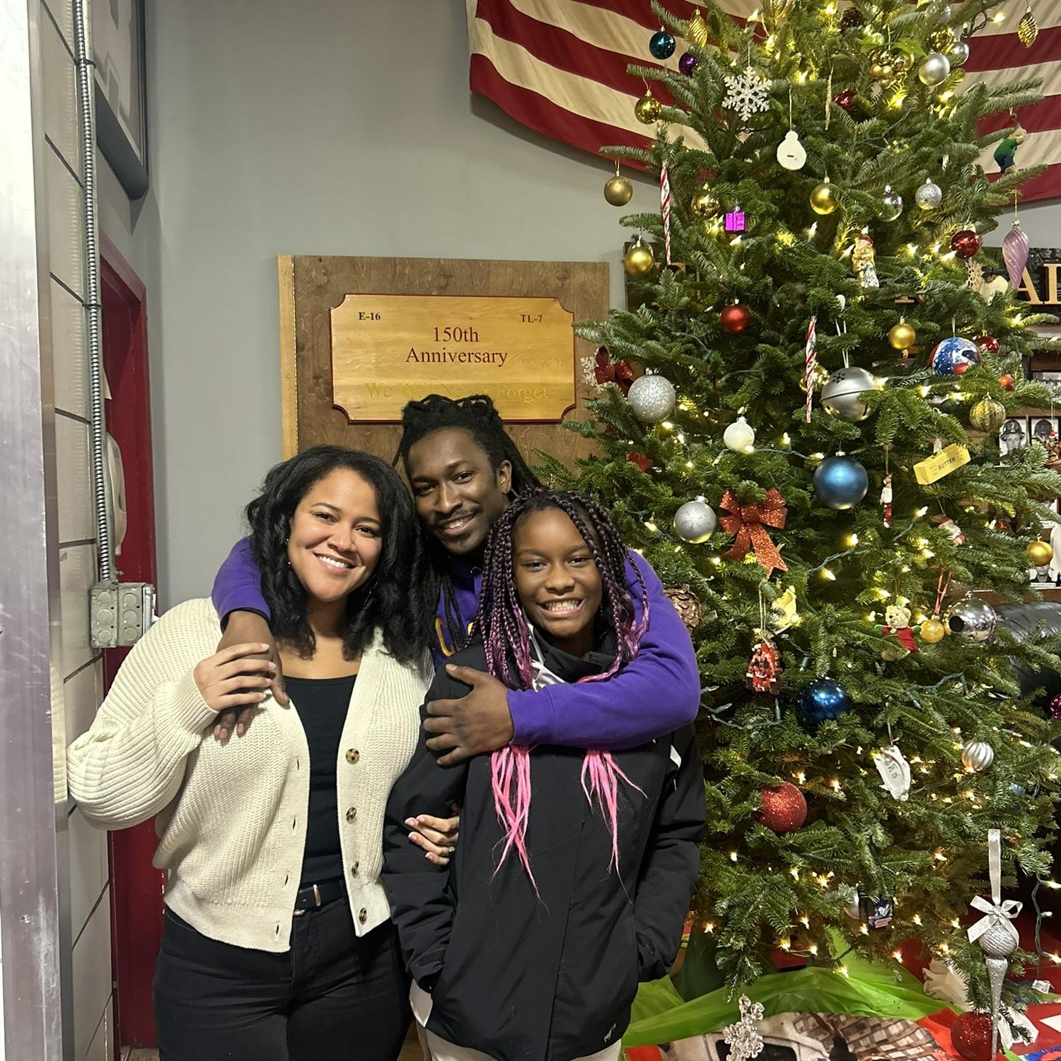 Another year, another firehouse Christmas party!