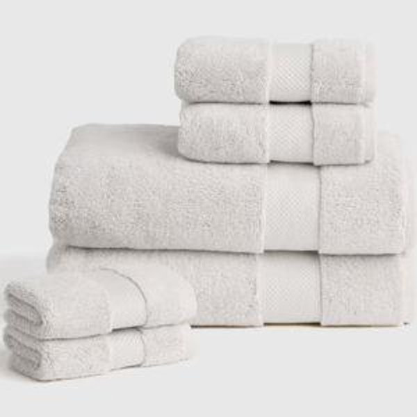 Turkish Ultra Plush Bath Towel Bundle - Silver