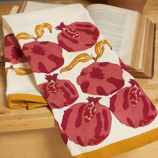 Pomegranate Tea Towel, Set of 3