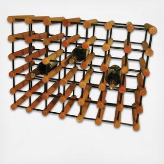 40-Bottle Wine Storage Rack