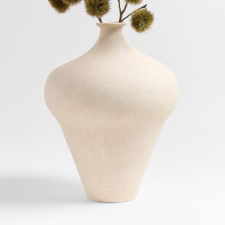 Amphore Large Ceramic Plaster Vase