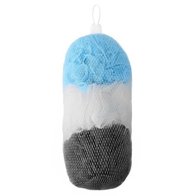 StyleWurks™ 3-Pack Mesh Sponges in Blue