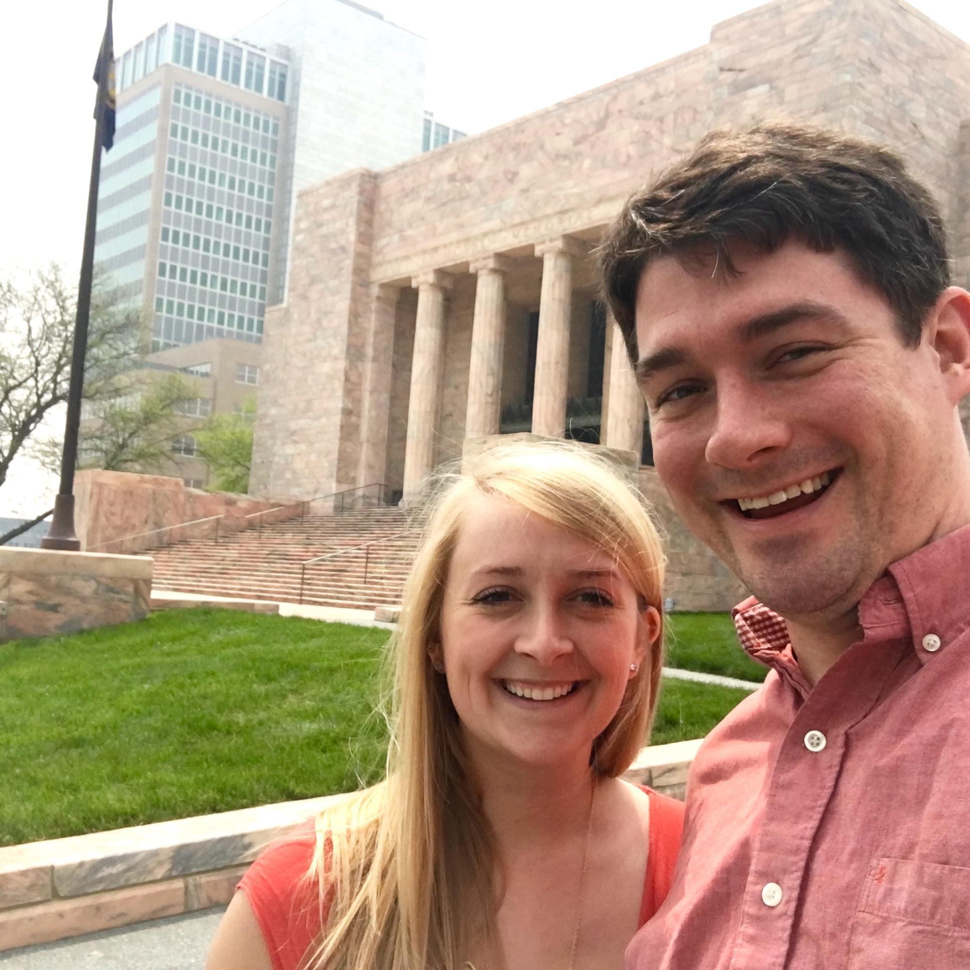 Museum tour in Omaha, NE 4.31.16